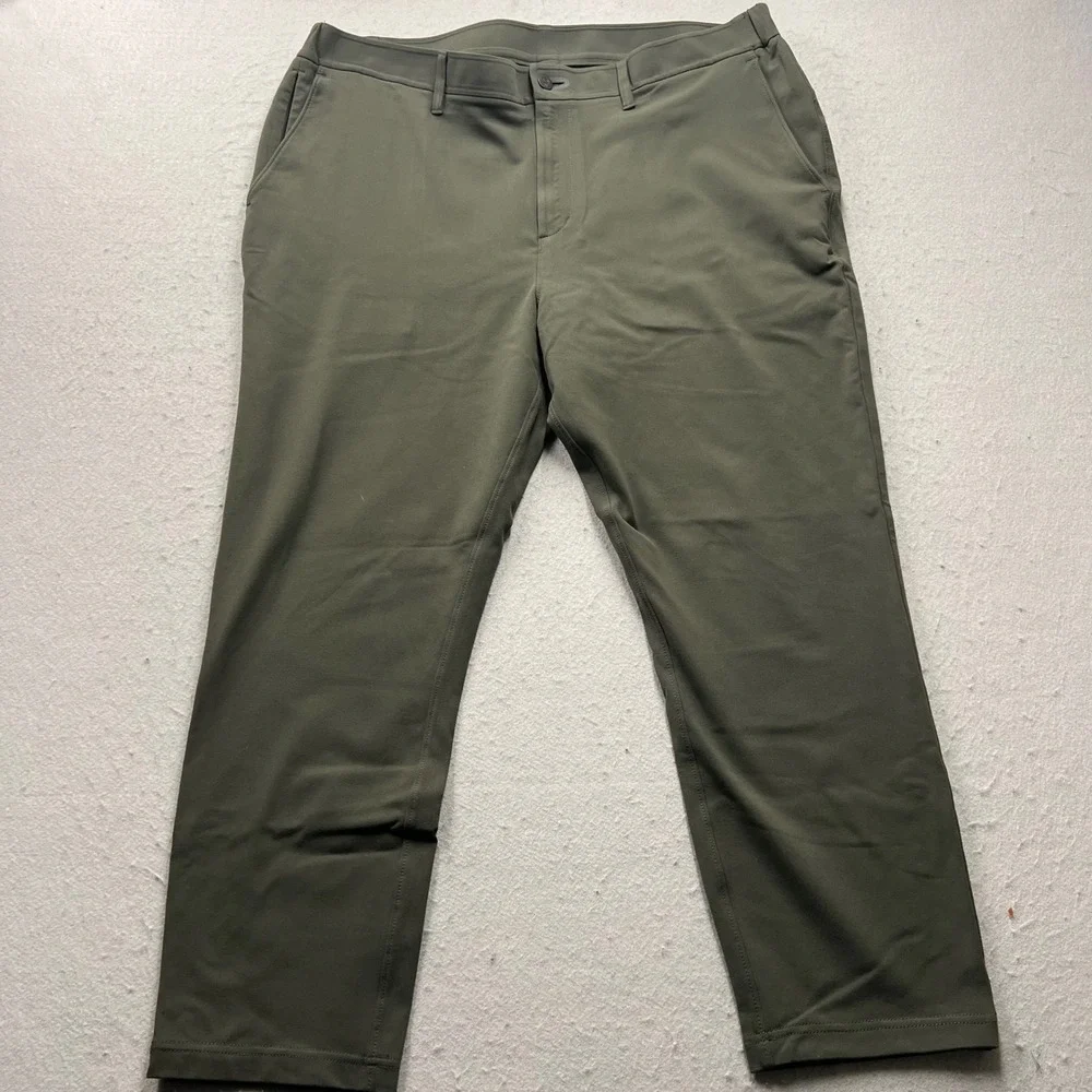 Public Rec All Day Every Day Pant Mens 38x28 Olive Green Performance Trousers